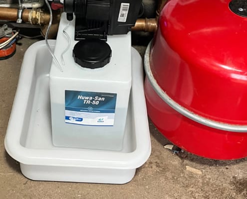 Huwa-San Constant Dosing System Installed By SafeSol